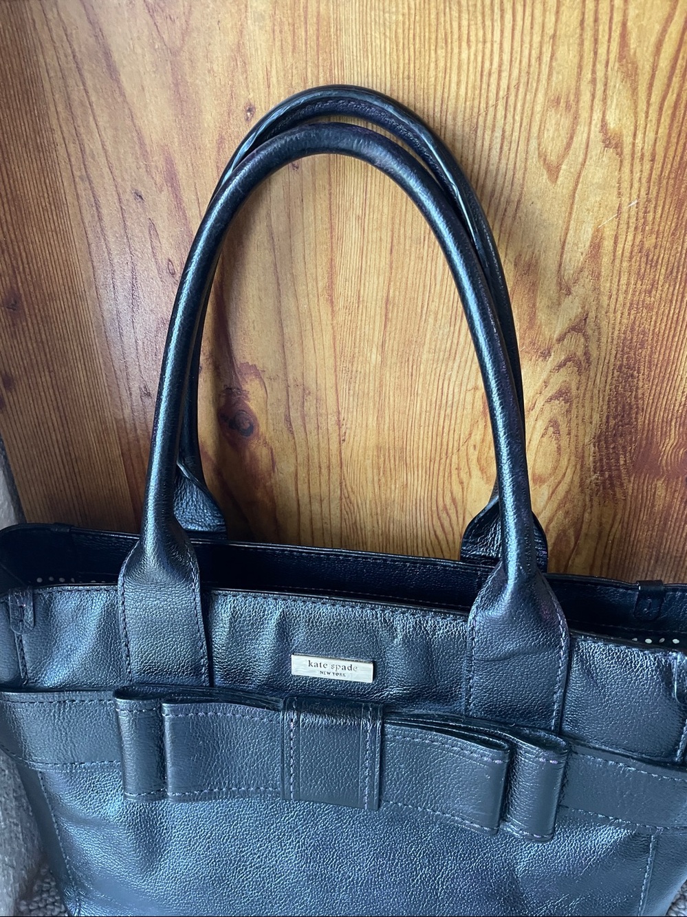 Kate Spade Quinn Villabella Black Handbag - Picture 2 of 9